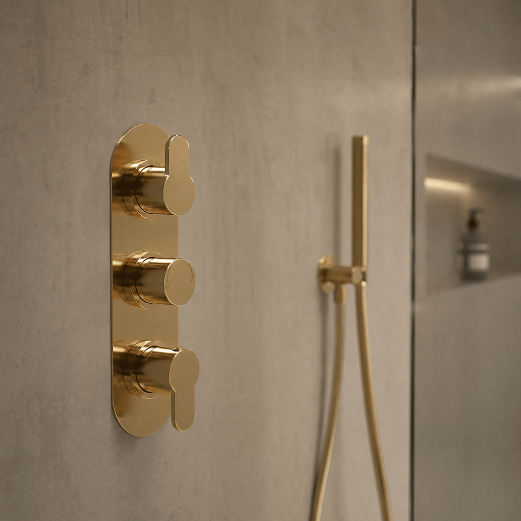 Astor Thermostatic 2 Outlet Concealed Shower Valve