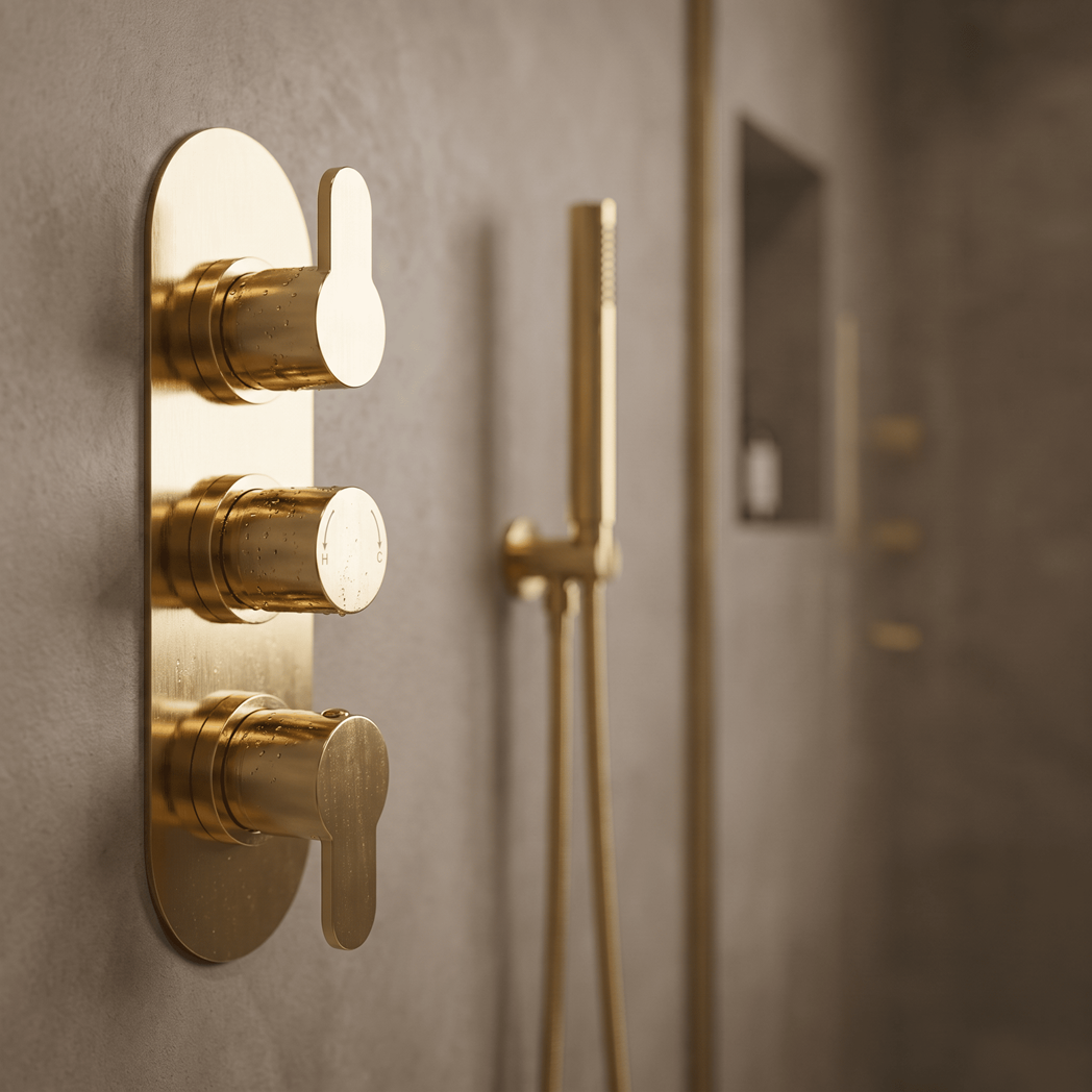 Astor Thermostatic 2 Outlet Concealed Shower Valve