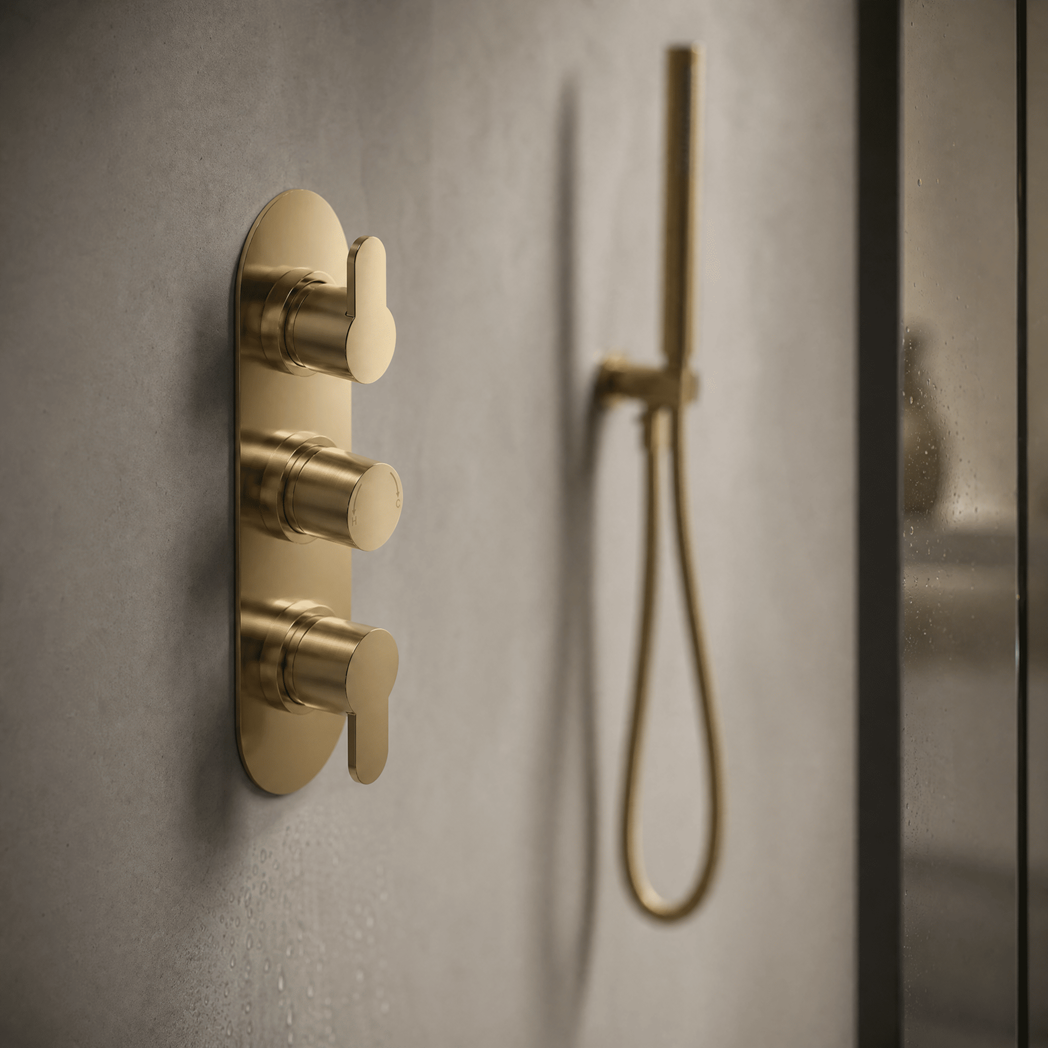 Astor Thermostatic 2 Outlet Concealed Shower Valve