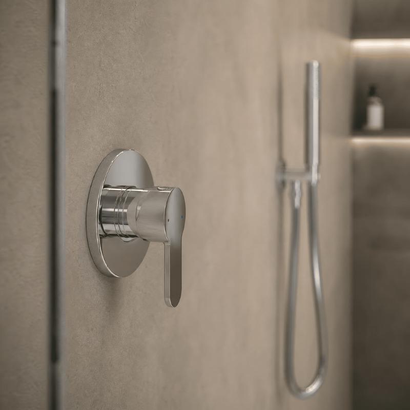 Astor Manual 1 Outlet Shower Valve - Chrome