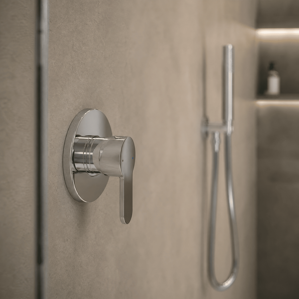 Astor Manual 1 Outlet Shower Valve - Chrome