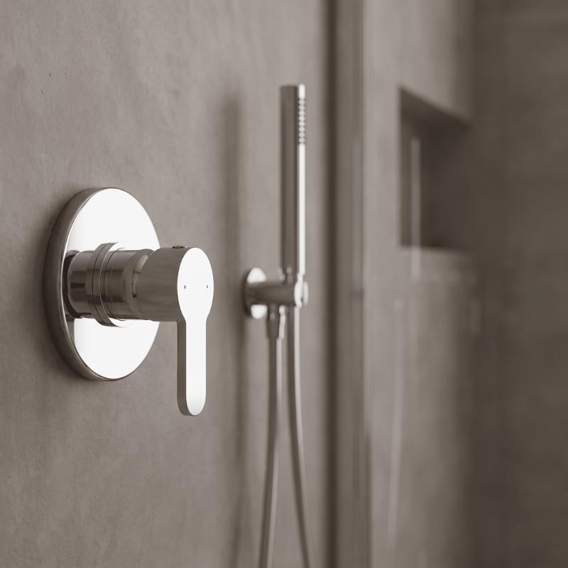 Astor Manual 1 Outlet Shower Valve - Chrome