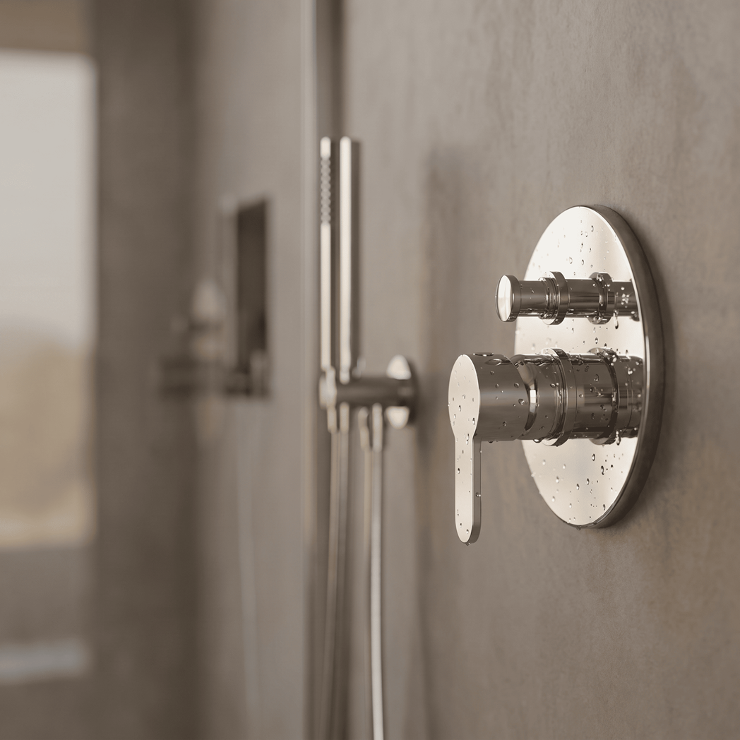 Astor Manual Shower Valve With Diverter - Chrome