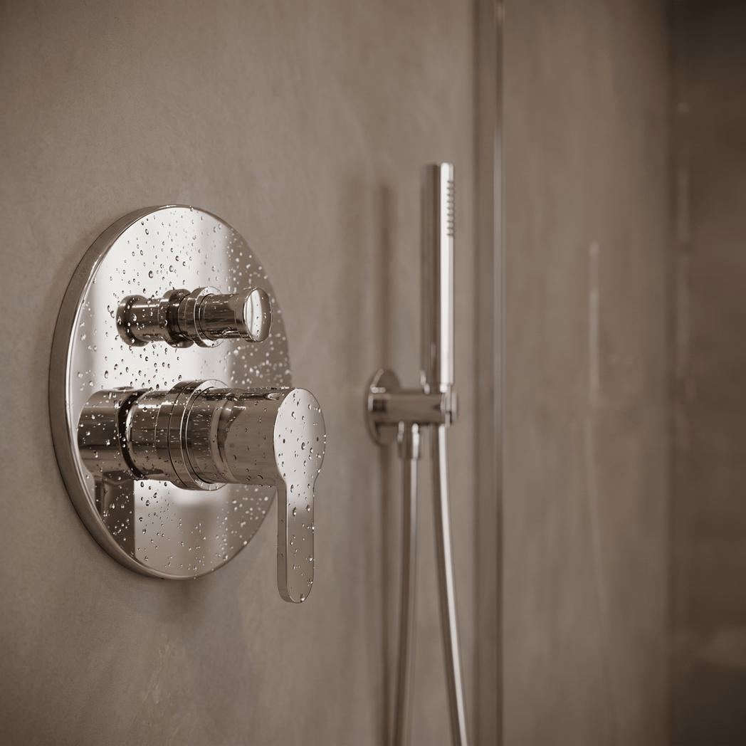Astor Manual Shower Valve With Diverter - Chrome