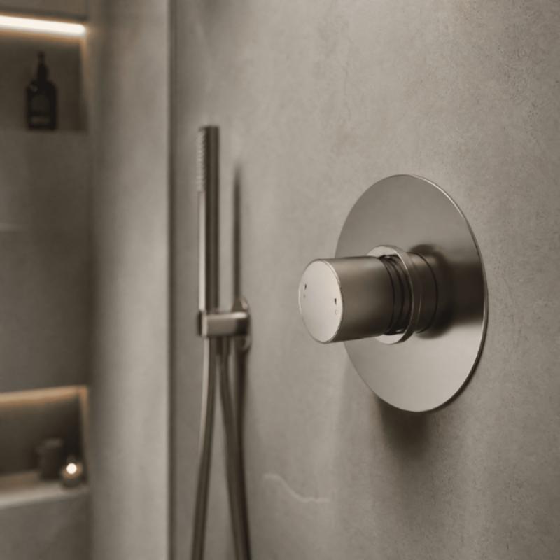 Astor 1 outlet Thermostatic Temperature Control Concealed Shower Valve - Chrome