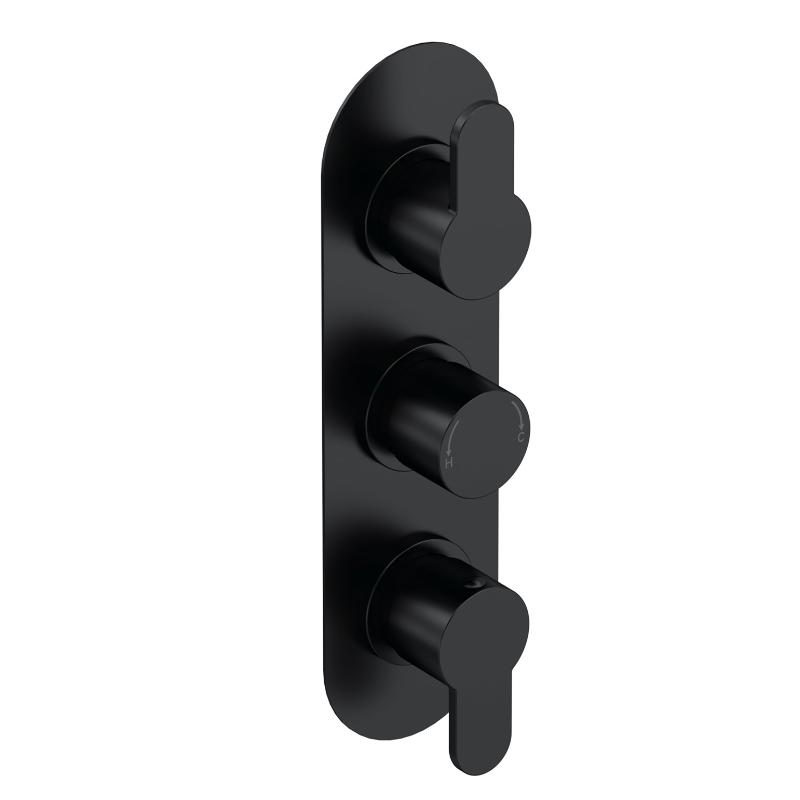 Astor Thermostatic 2 Outlet Concealed Shower Valve