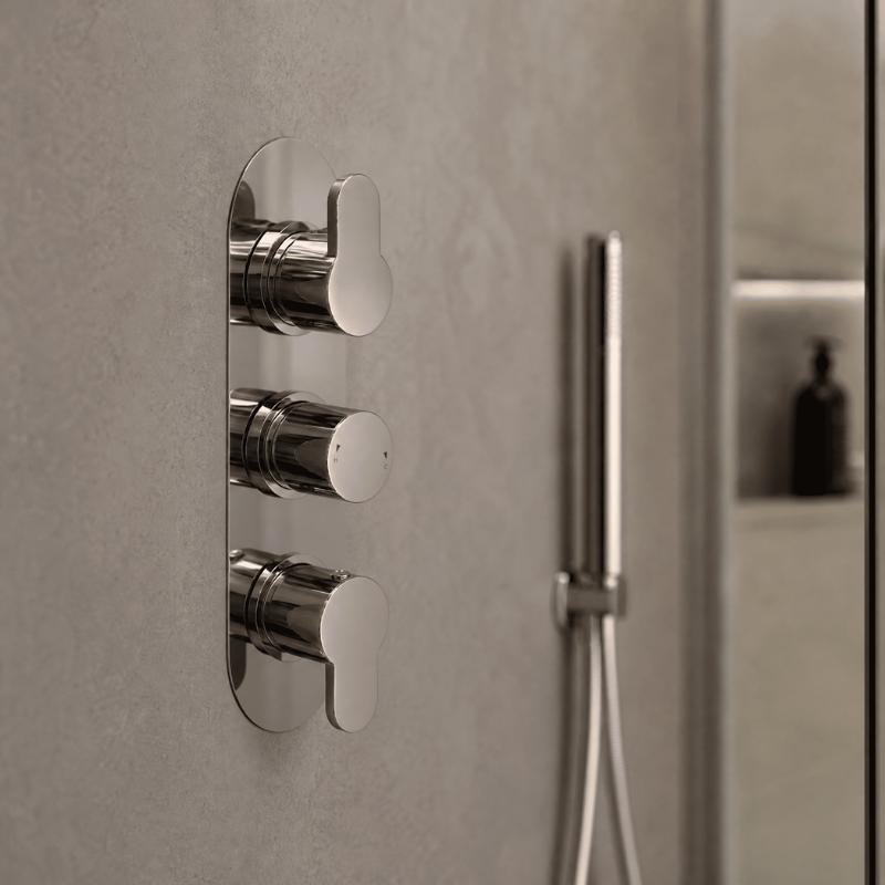 Astor Thermostatic 2 Outlet Concealed Shower Valve
