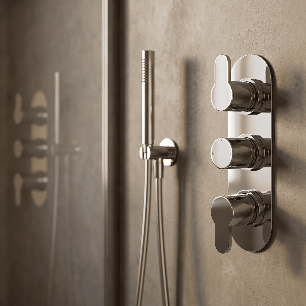 Astor Thermostatic 2 Outlet Concealed Shower Valve