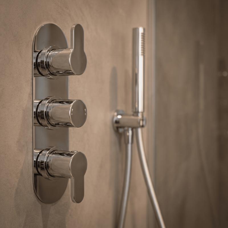 Astor Thermostatic 2 Outlet Concealed Shower Valve
