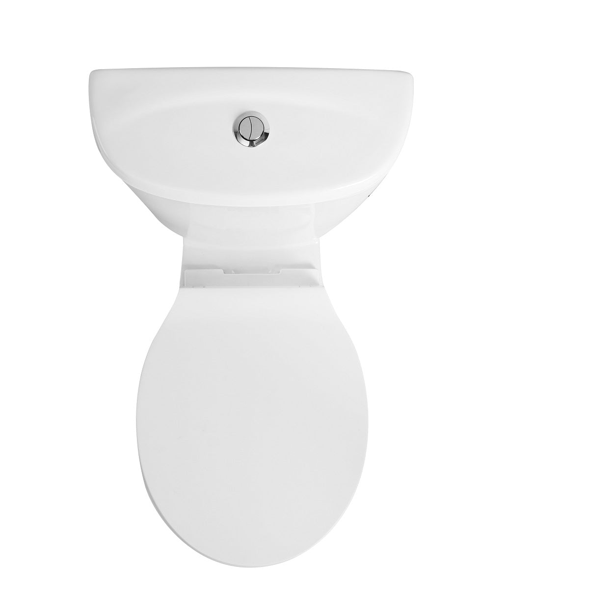 Basics Close Coupled Toilet And Full Pedestal Basin Suite - White