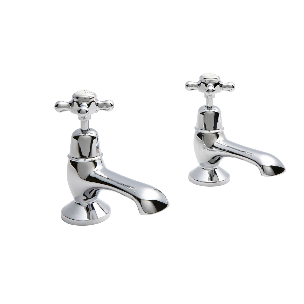 Claremont Topaz Dome Bath Pillar Taps