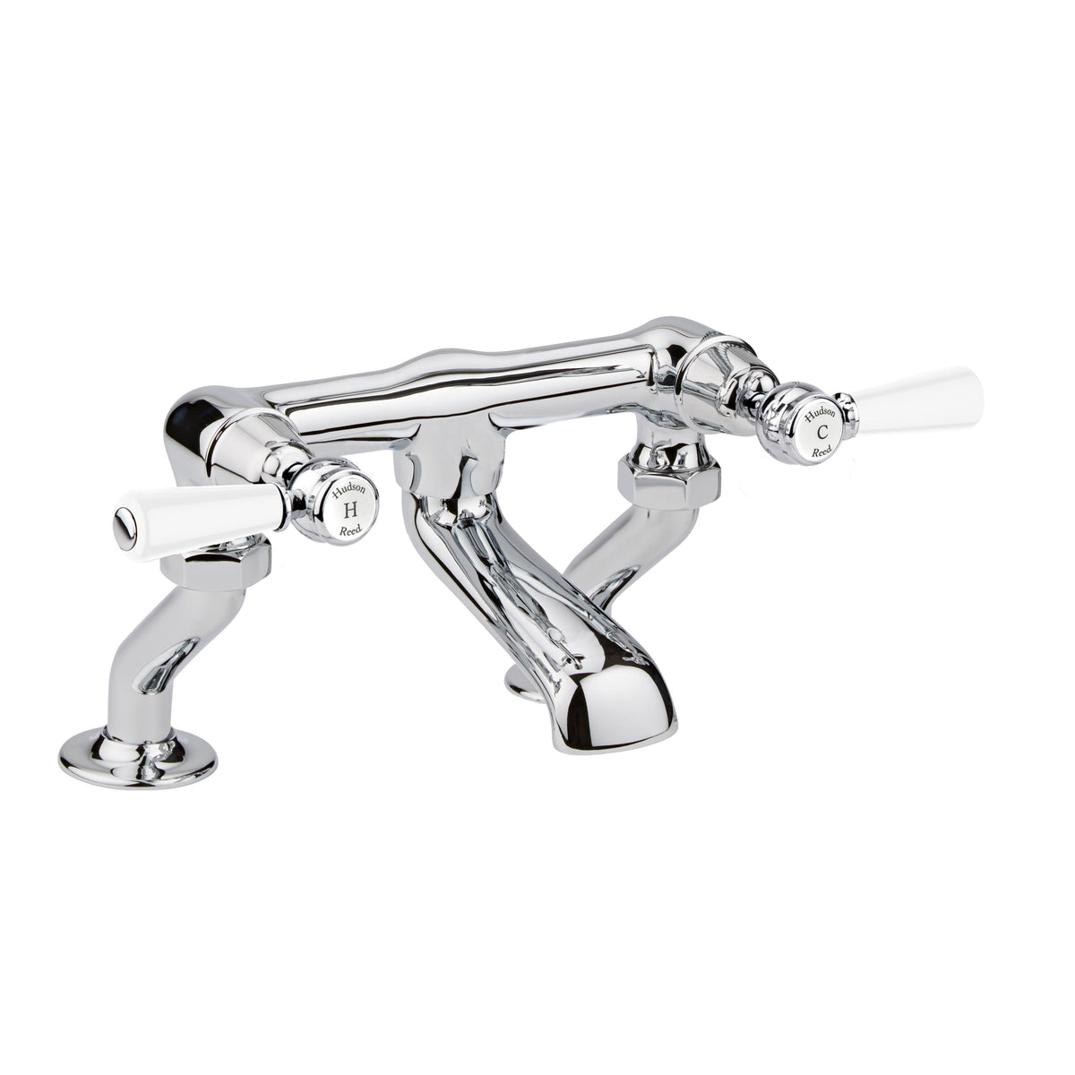 Claremont Topaz Deck Mounted Lever Bath Filler Tap