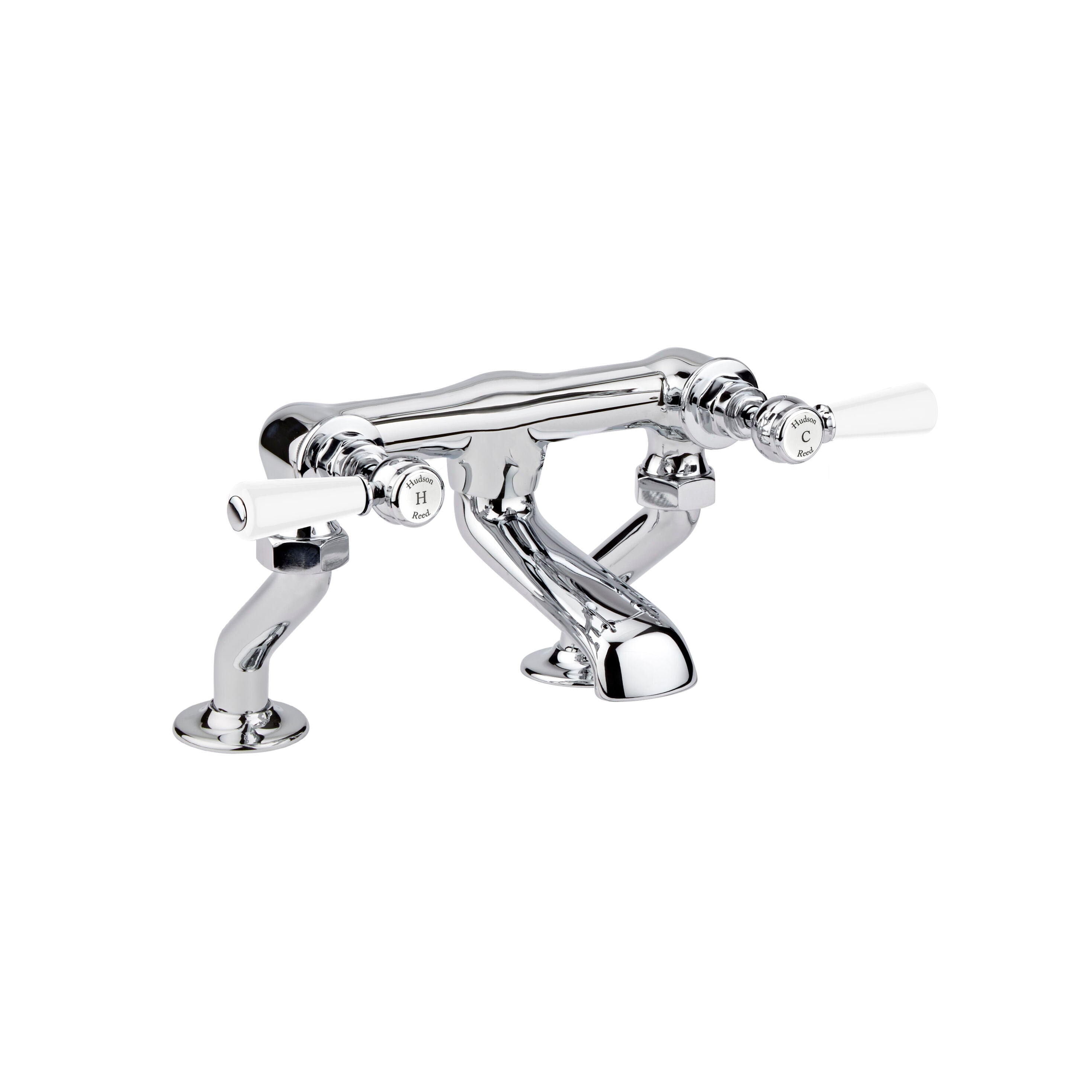 Claremont Topaz Lever Deck Mounted Bath Filler Tap