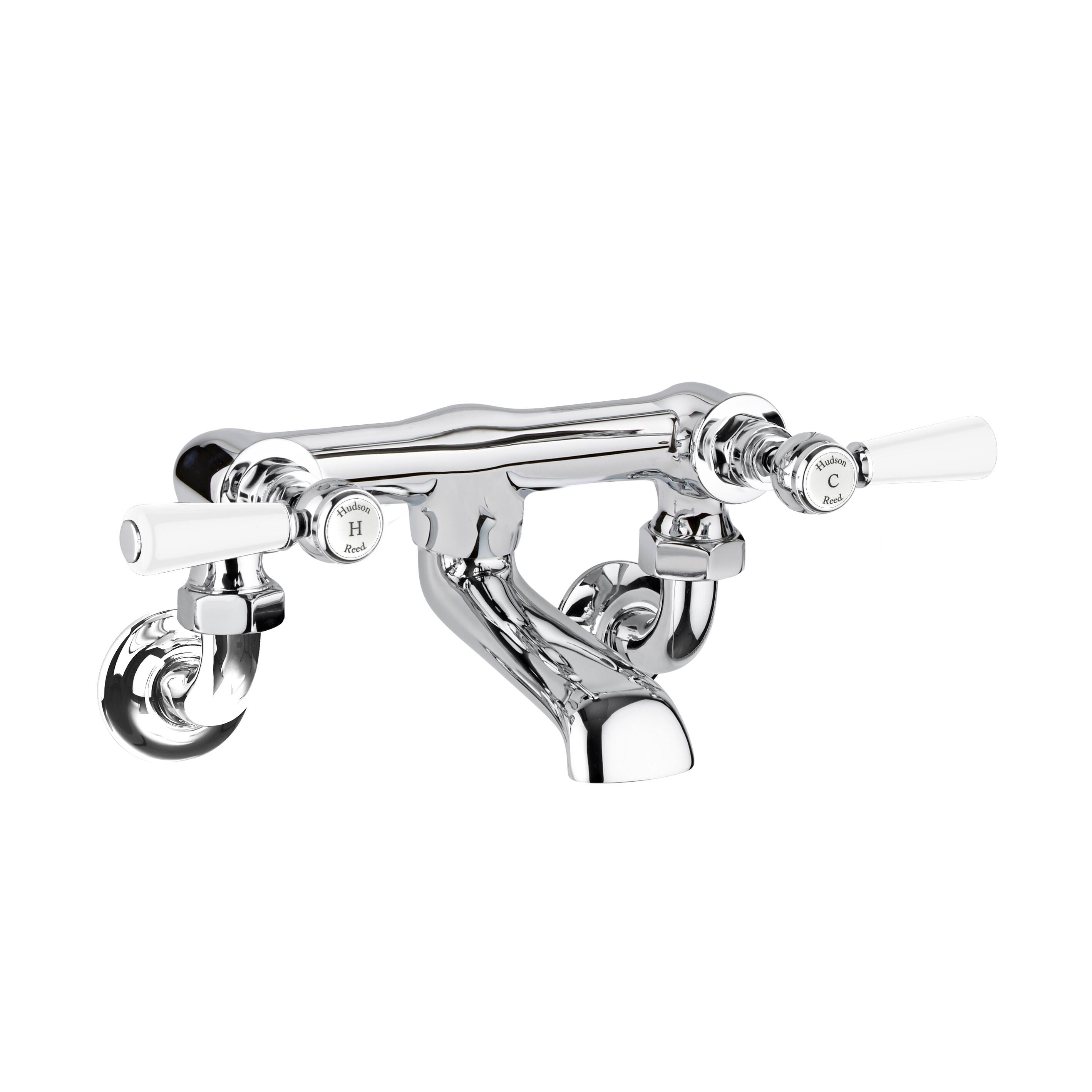 Claremont Topaz Lever Wall Mounted Bath Filler Tap