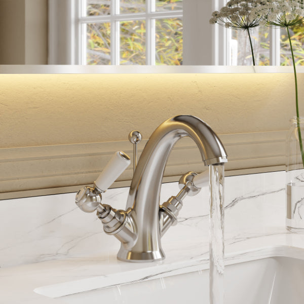 Claremont Lever Mono Basin Mixer Tap with Pop Up Waste