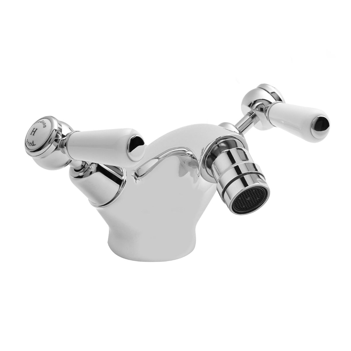 Claremont Dome Collar Lever Handle Bidet Mixer Tap With Waste