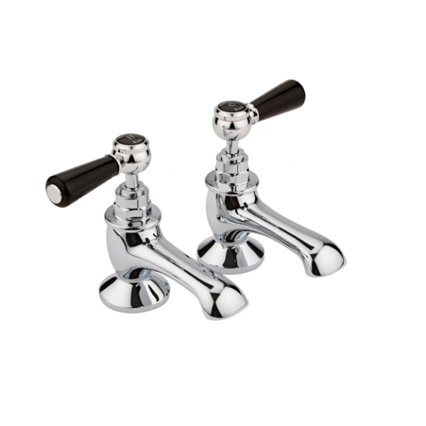 Claremont Lever Bath Pillar Taps