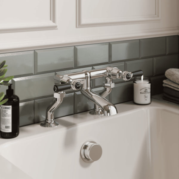 Claremont Deck Mounted Lever Bath Filler Tap