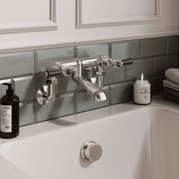 Claremont Wall Mounted Lever Bath Filler Tap