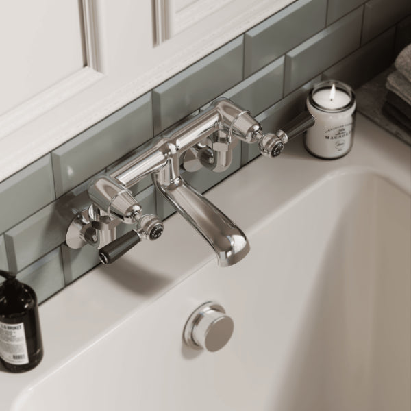 Claremont Wall Mounted Lever Bath Filler Tap