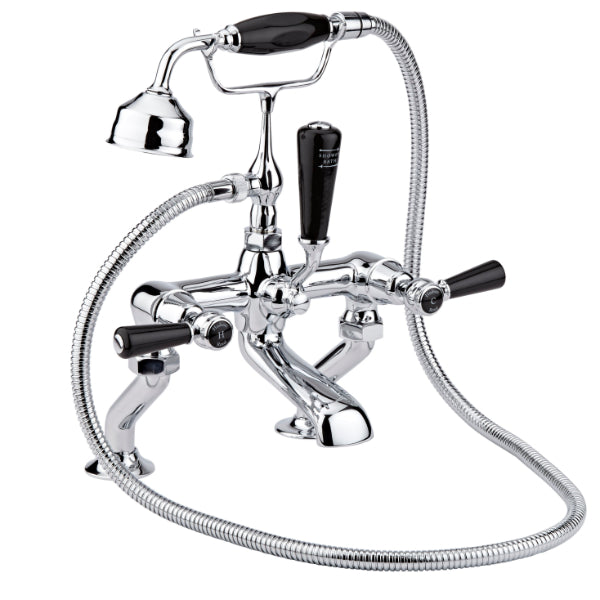 Claremont Deck Mounted Lever Bath Shower Mixer Tap