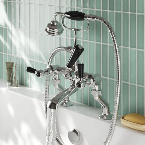Claremont Deck Mounted Bath Shower Mixer Tap