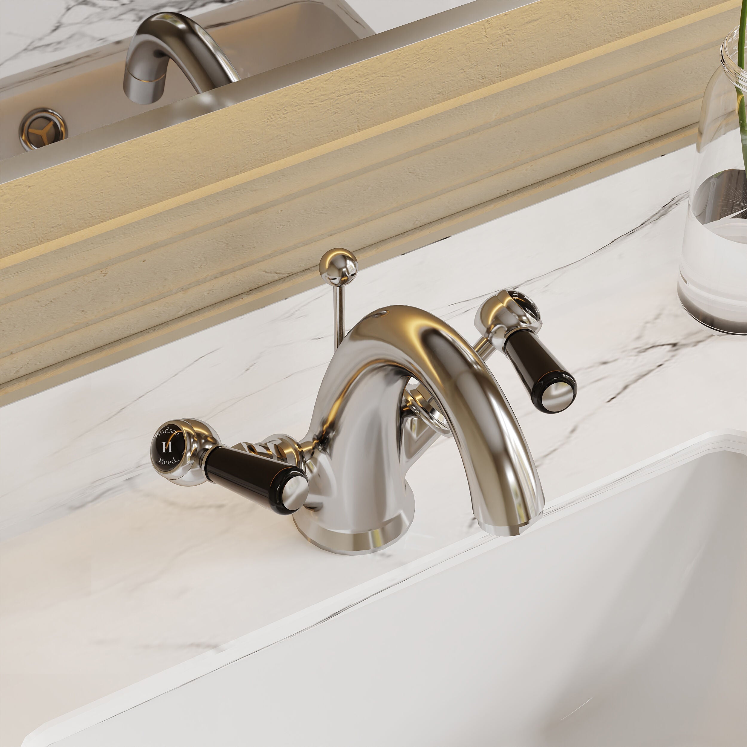 Claremont Topaz Lever Mono Basin Mixer Tap with Pop Up Waste