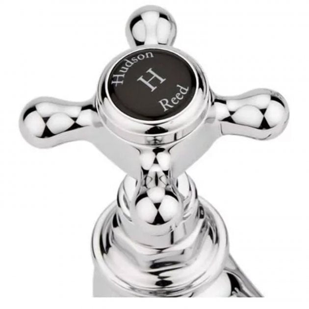 Claremont Topaz 3-Hole Deck Mounted Basin Mixer Tap with Pop Up Waste