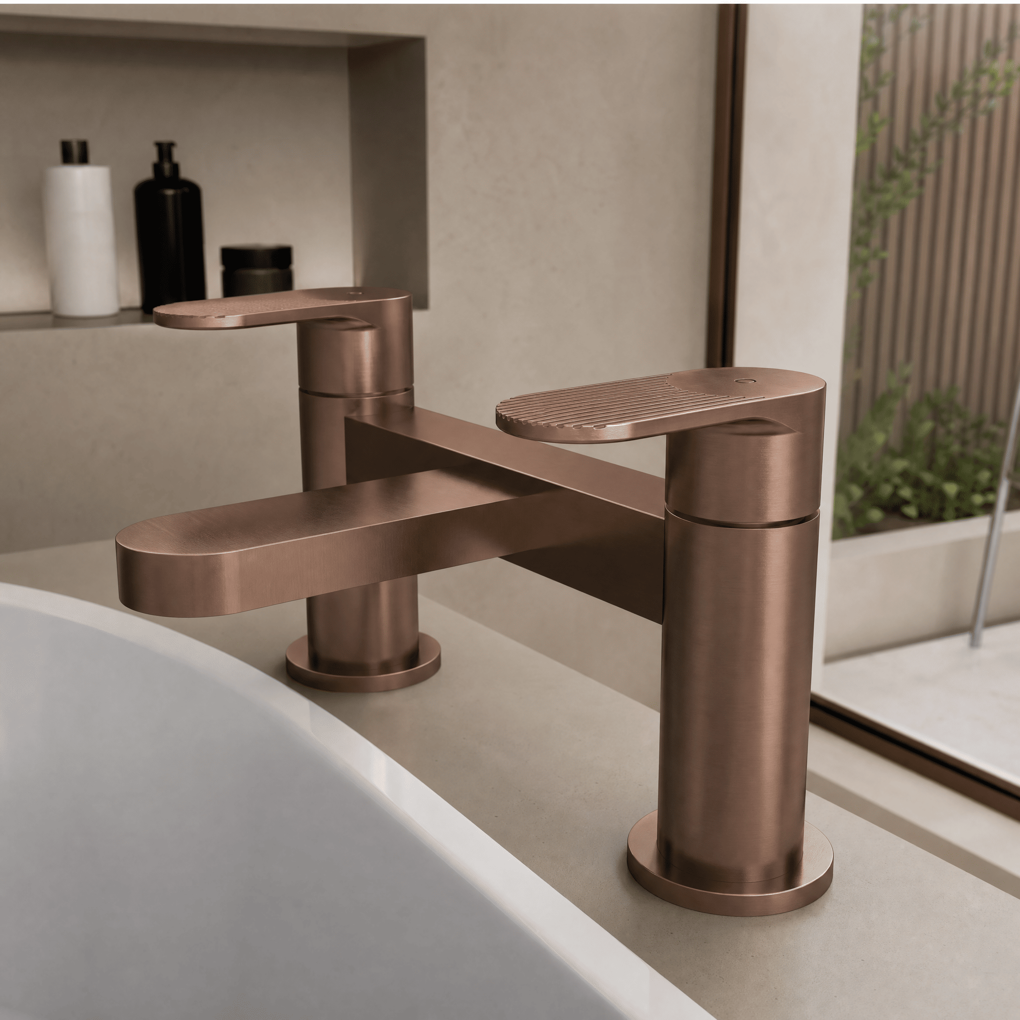 Cove Fluted Bath Filler Tap