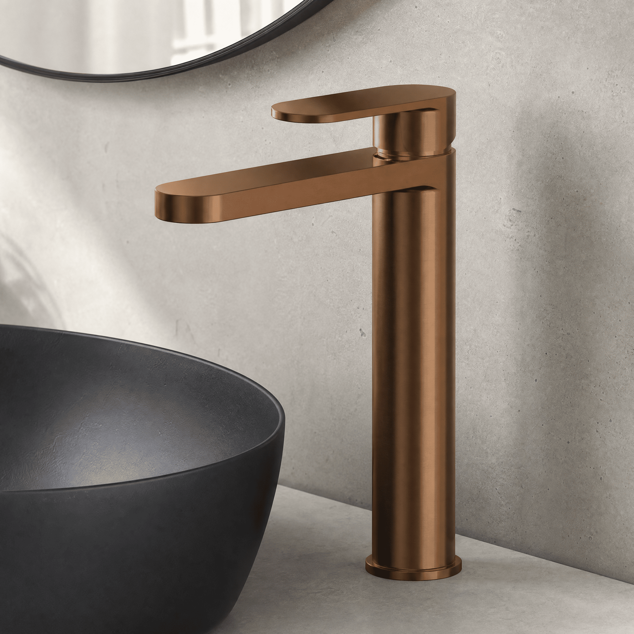 Brent Mono Tall Basin Mixer Tap