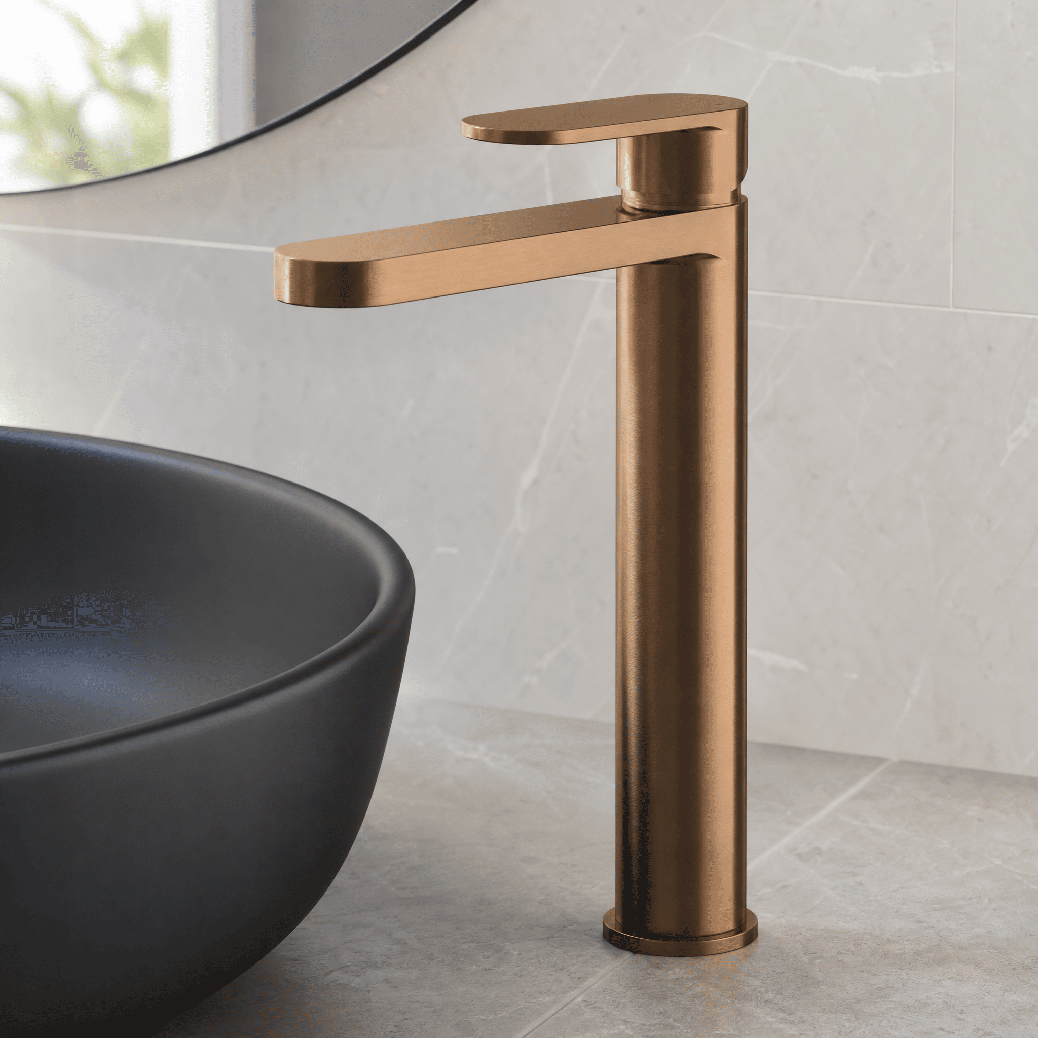 Brent Mono Tall Basin Mixer Tap