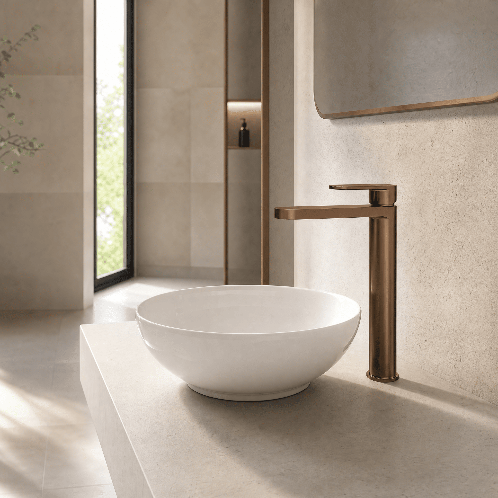 Cove Mono Tall Basin Mixer Tap