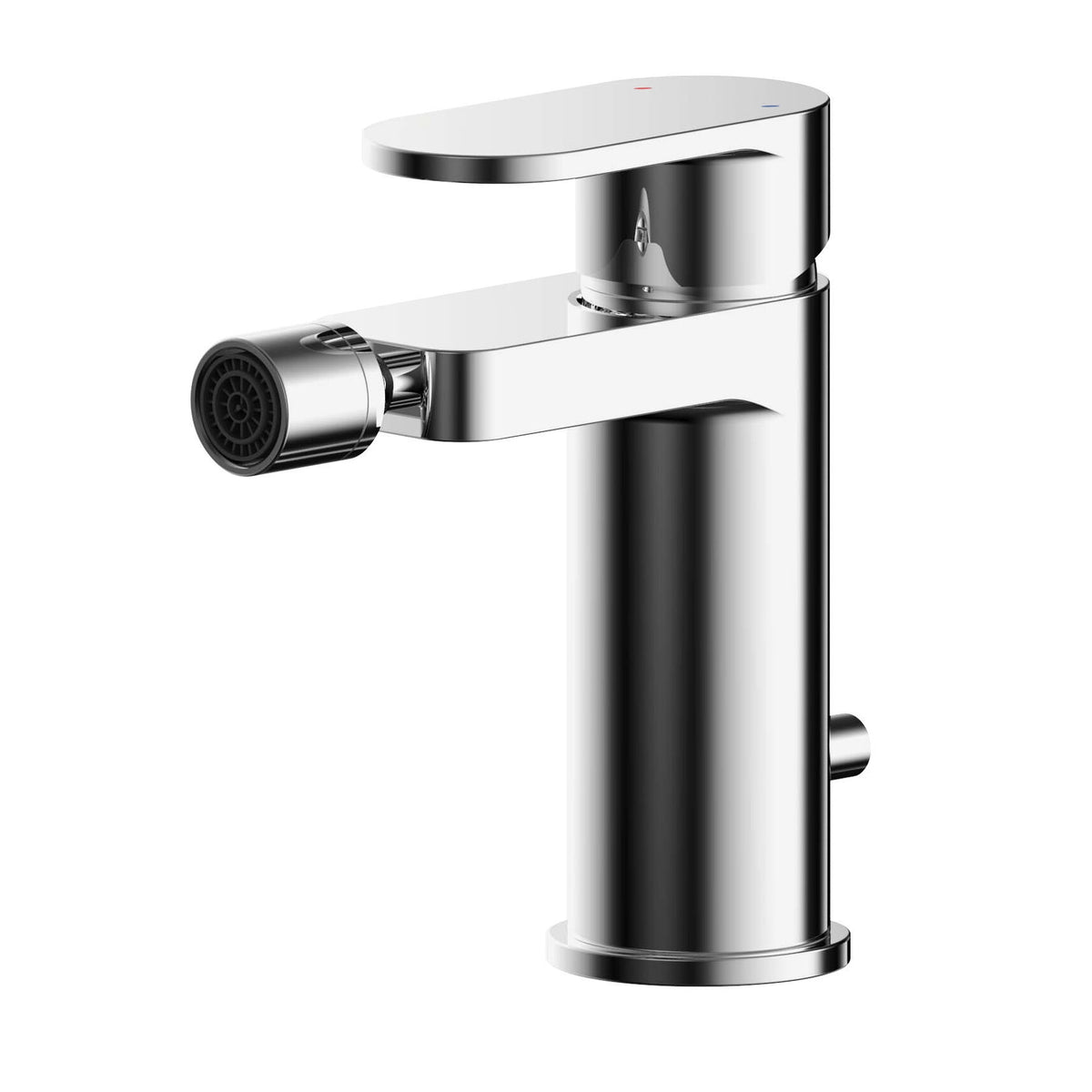 Brent Mono Bidet Mixer Tap With Pop-up Waste - Chrome
