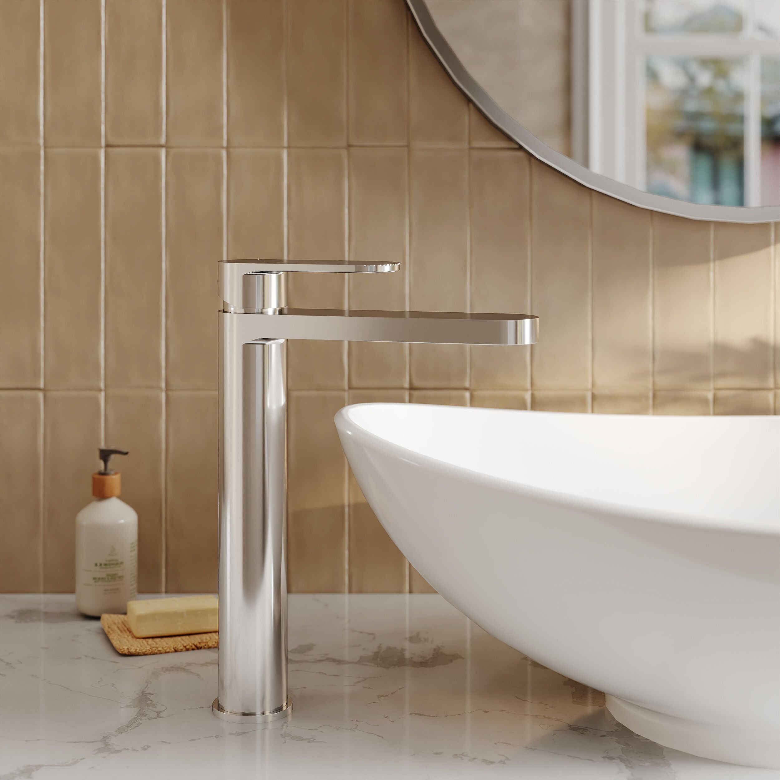 Cove Mono Tall Basin Mixer Tap