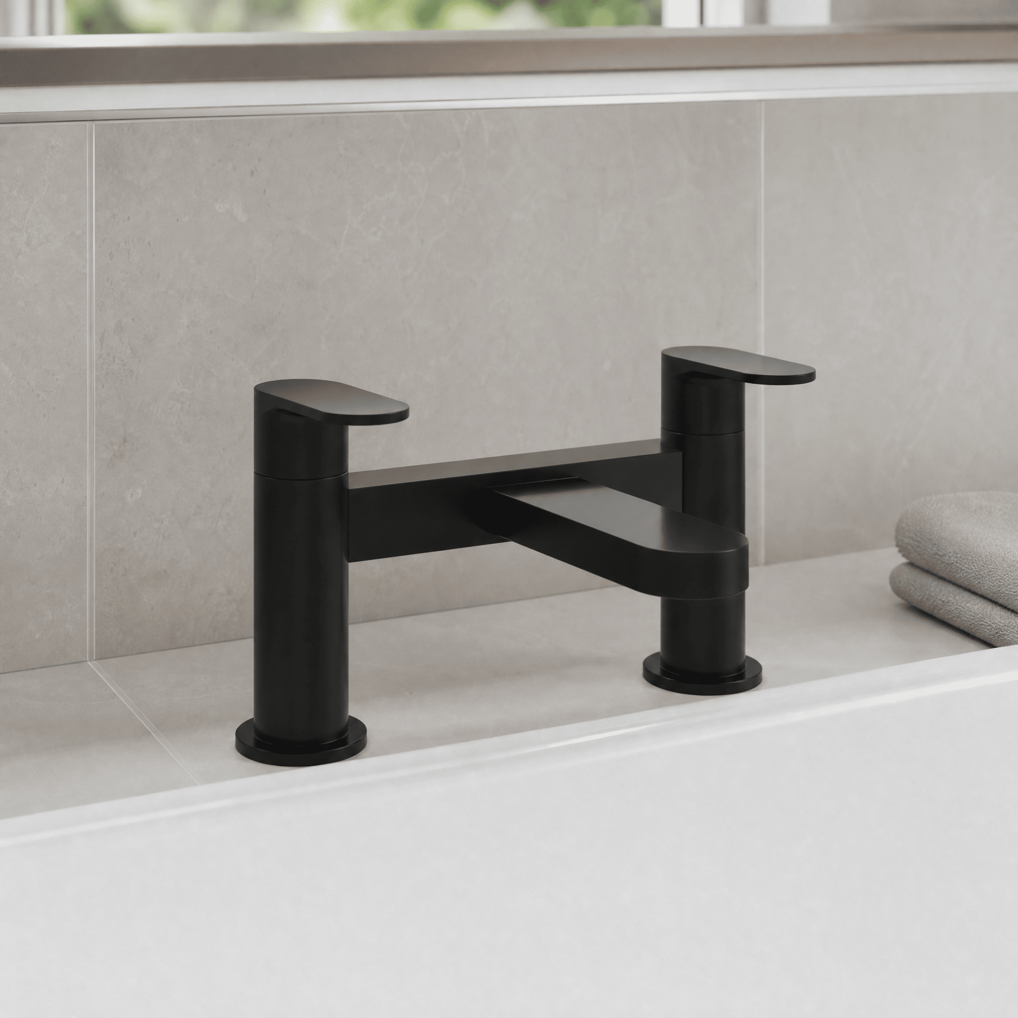 Brent Deck Mounted Bath Filler Tap