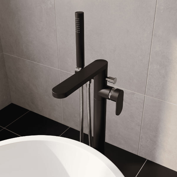 Brent Freestanding Bath Shower Mixer Tap With Handset