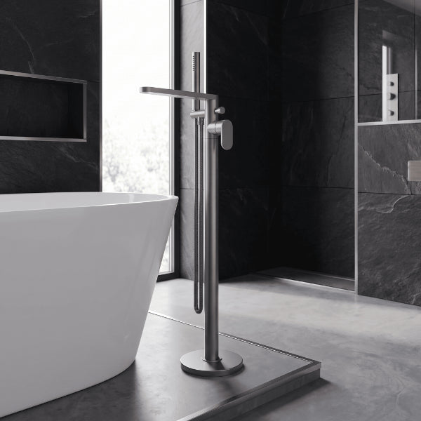 Brent Freestanding Bath Shower Mixer Tap With Handset