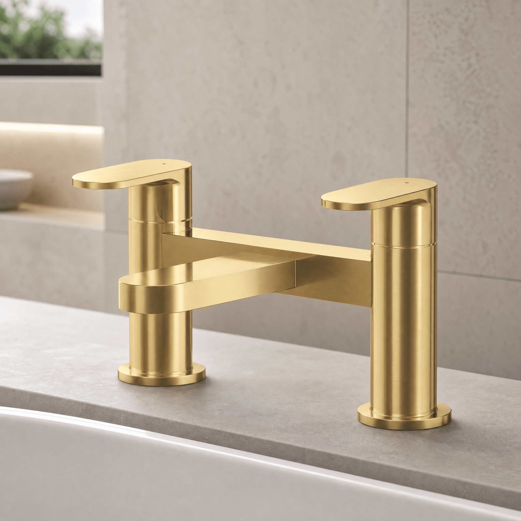 Brent Deck Mounted Bath Filler Tap