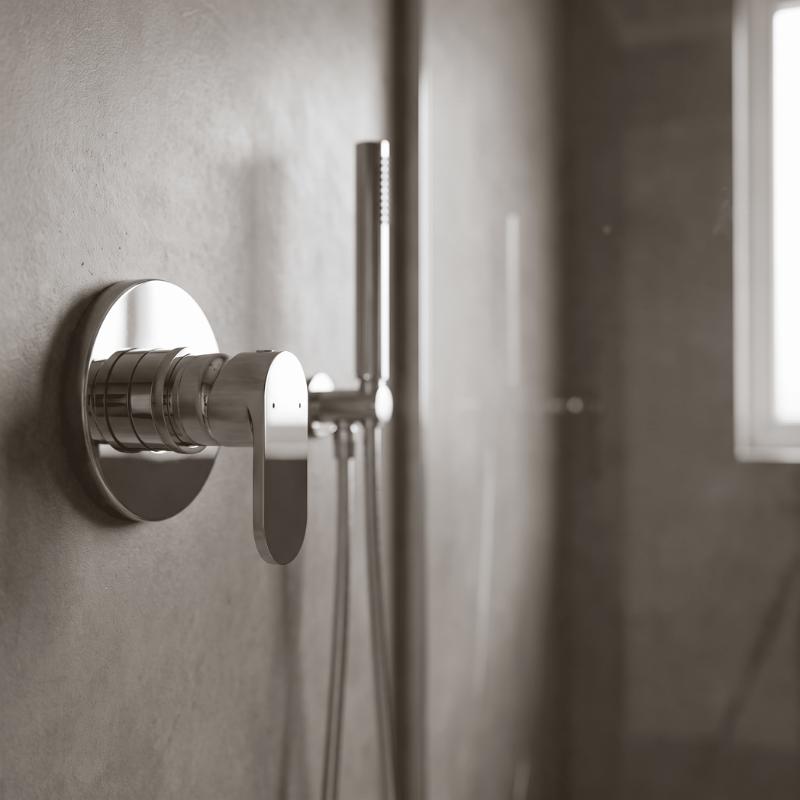 Brent 1 Outlet Manual Concealed Shower Valve - Chrome