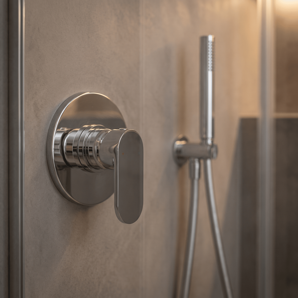 Brent 1 Outlet Manual Concealed Shower Valve - Chrome