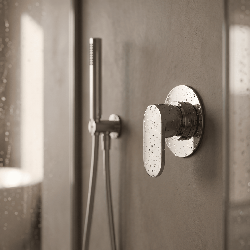 Brent 4 Outlet Concealed Manual Shower Valve With Diverter - Chrome