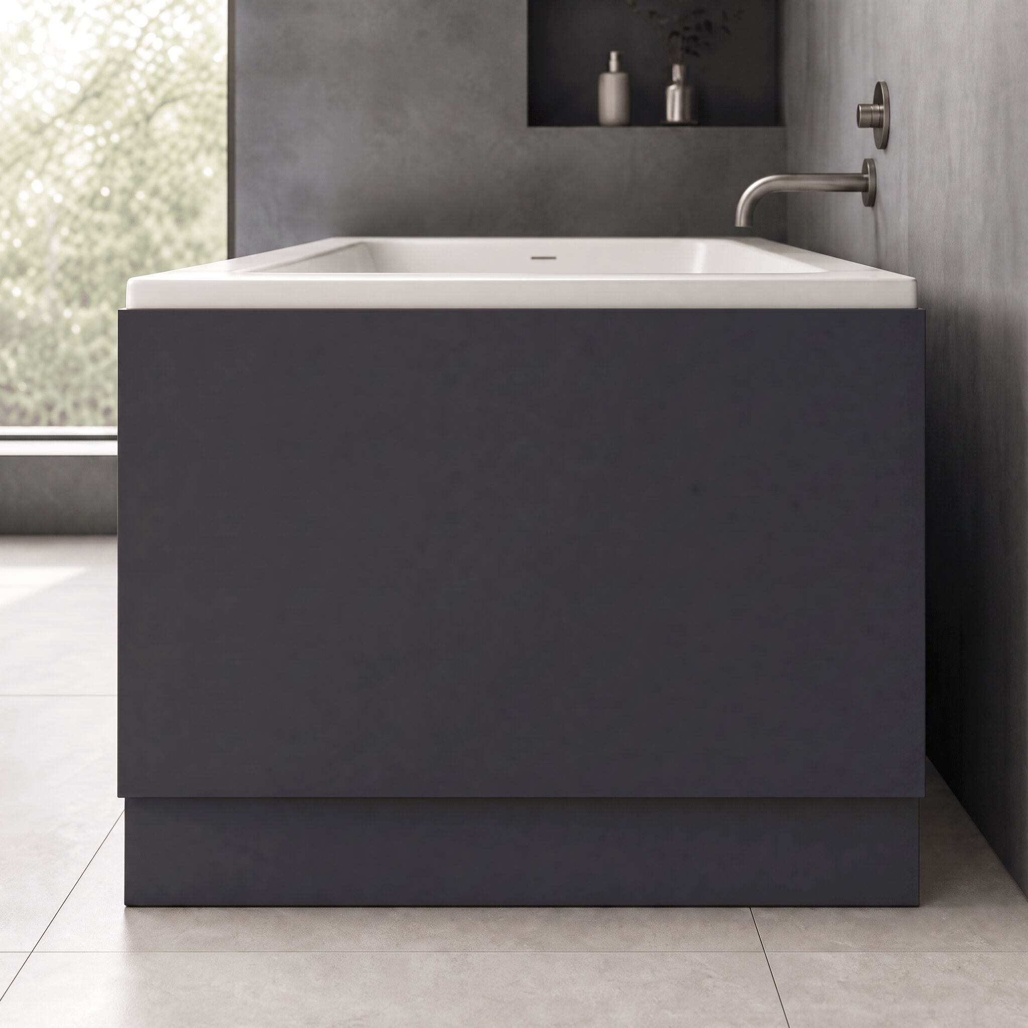 Solvex End Bath Panel with Plinth