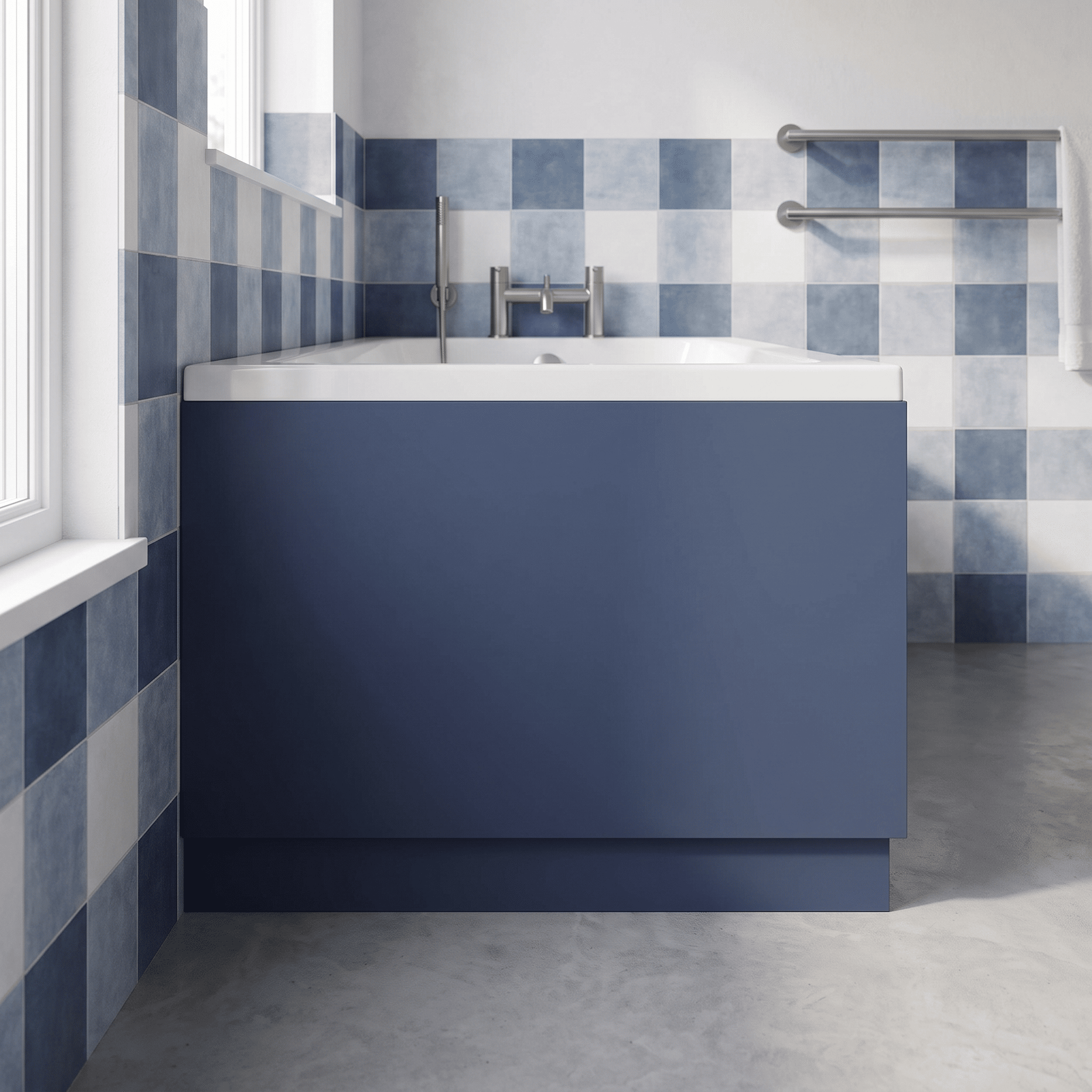 Solvex End Bath Panel with Plinth
