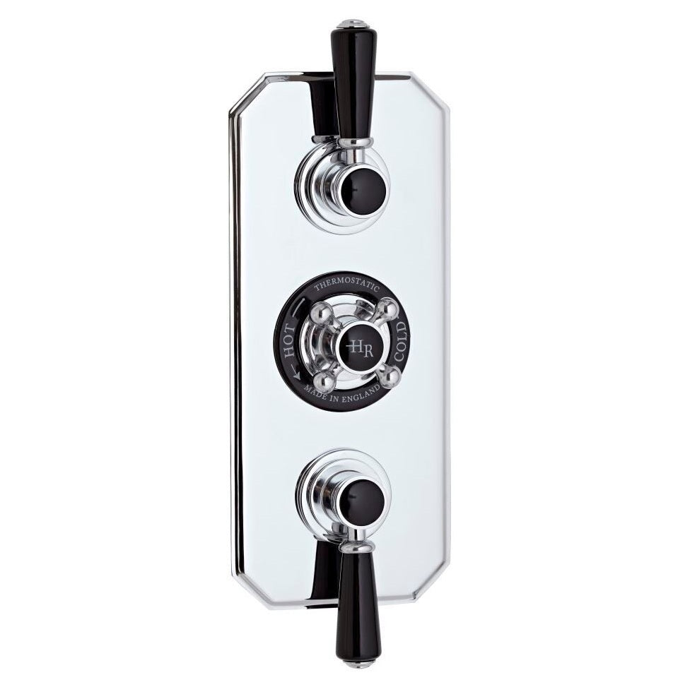 Claremont Traditional Thermostatic 2 Outlet Concealed Shower Valve