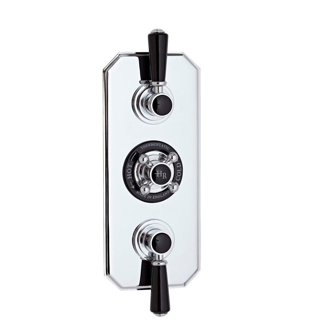Claremont 3 outlet Traditional Thermostatic Concealed Shower Valve with Diverter