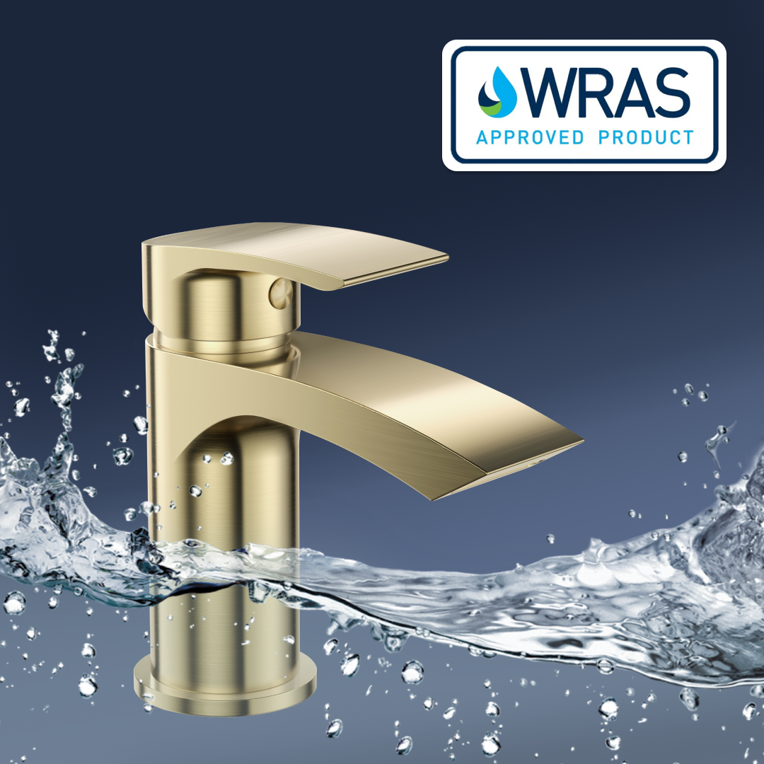 Cascade Mono Basin Mixer Tap with Push Button Waste