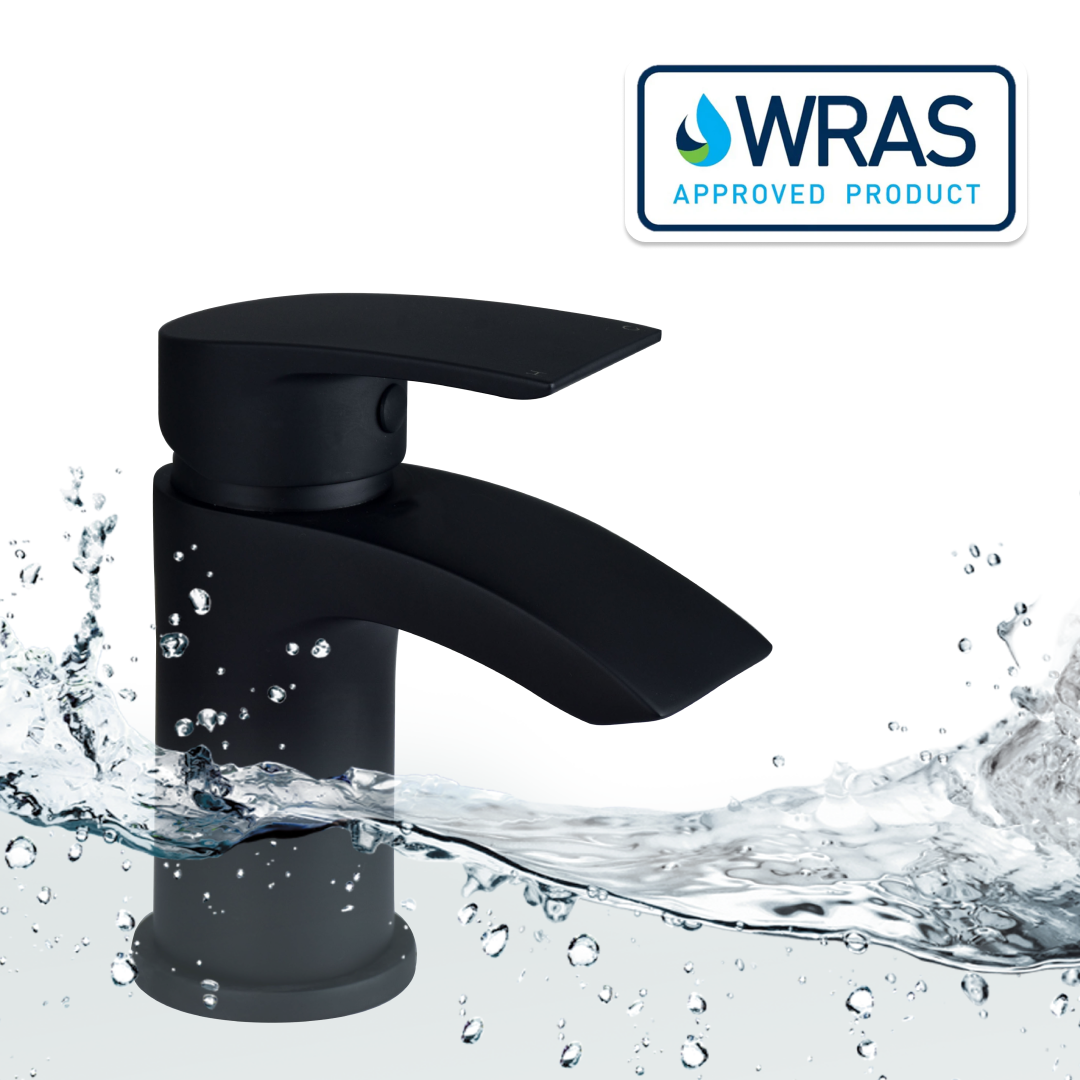 Cascade Mono Basin Mixer Tap with Push Button Waste