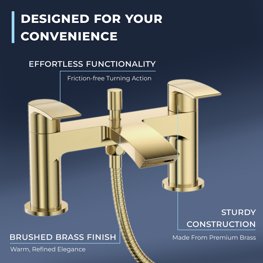Cascade Bath Shower Mixer Tap
