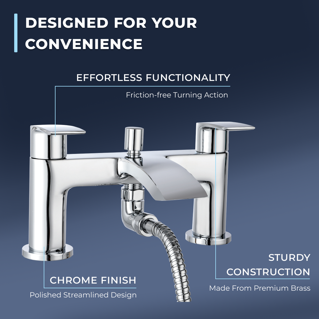 Cascade Bath Shower Mixer Tap