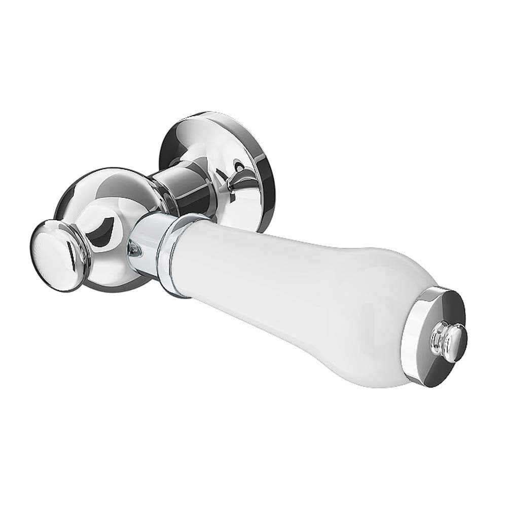Flow Traditional Ceramic Cistern Lever